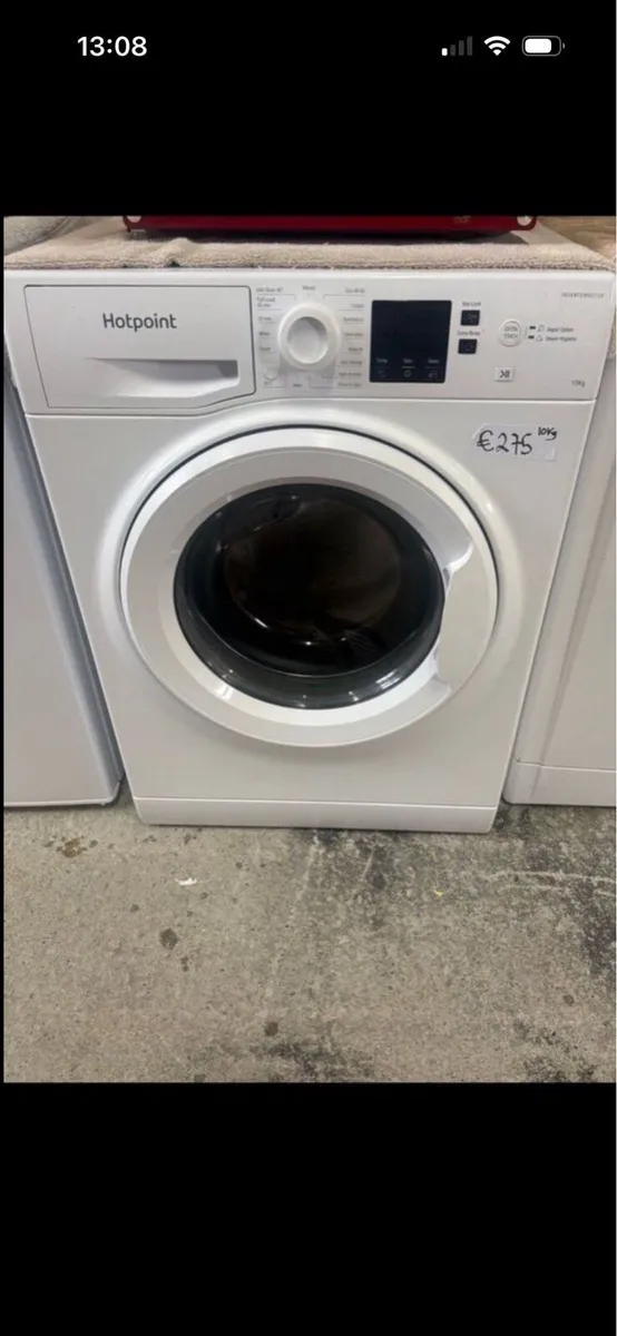 Hotpoint 10kg washing machine - Image 1