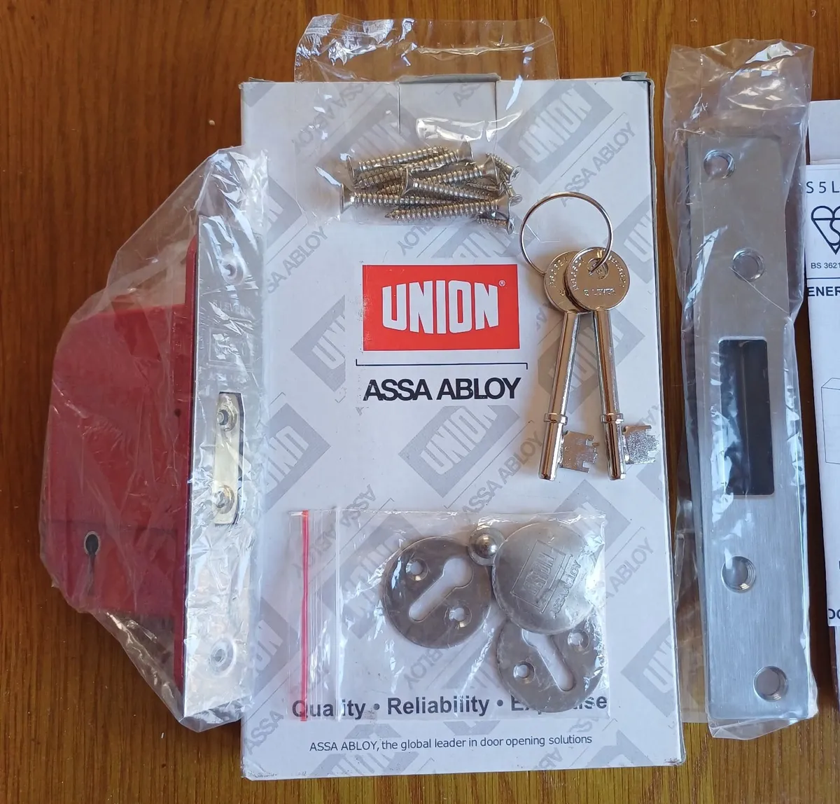 5 Lever Mortice Dead-lock - Stainless Steel (NEW) - Image 1