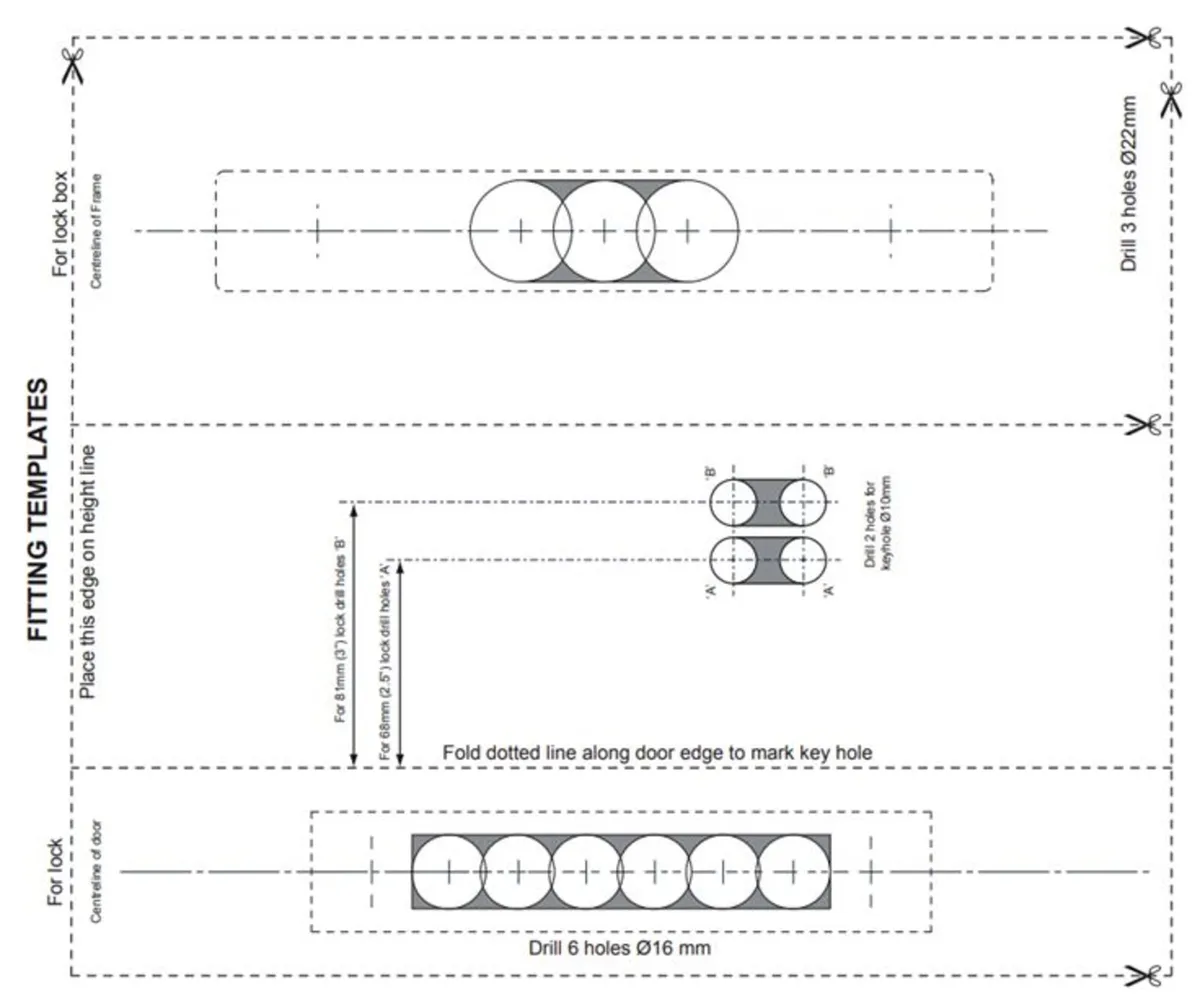 5 Lever Mortice Dead-lock - Stainless Steel (NEW) - Image 4