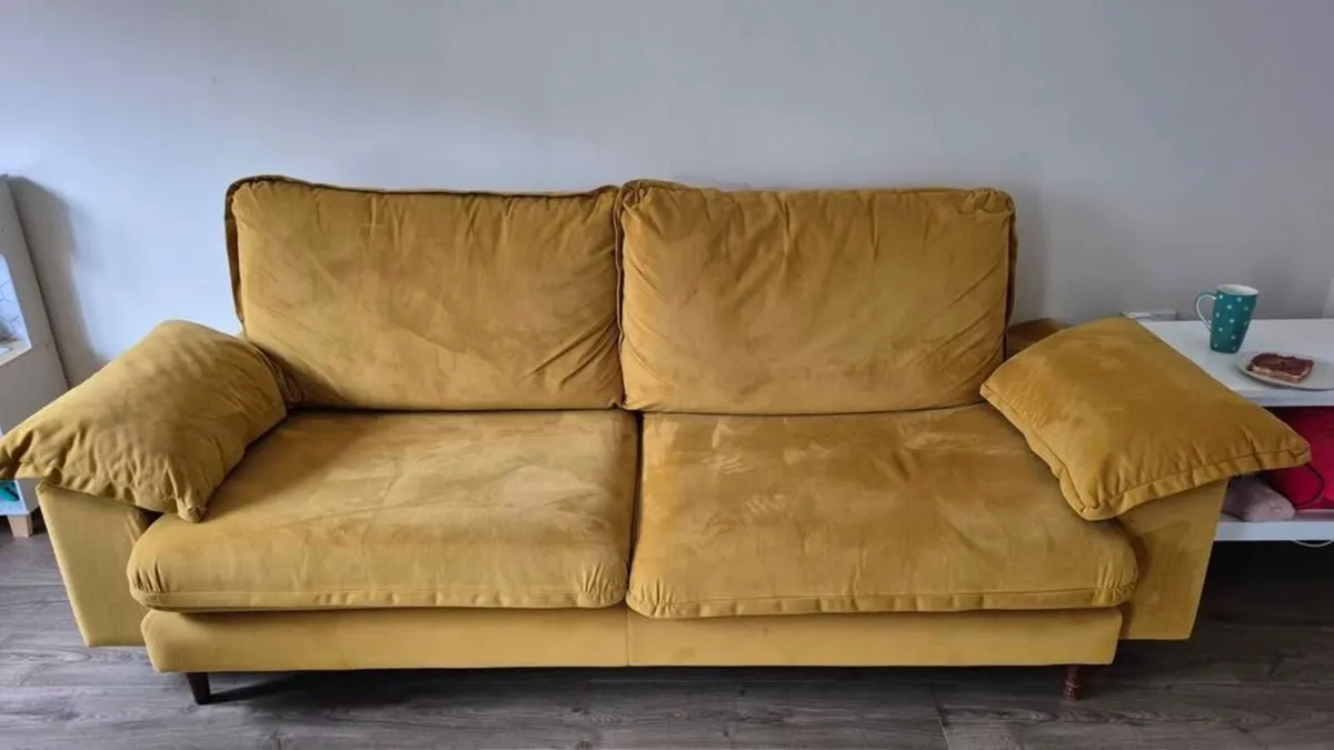 Sofa seats four Yellow from Sofa So Good - Image 1