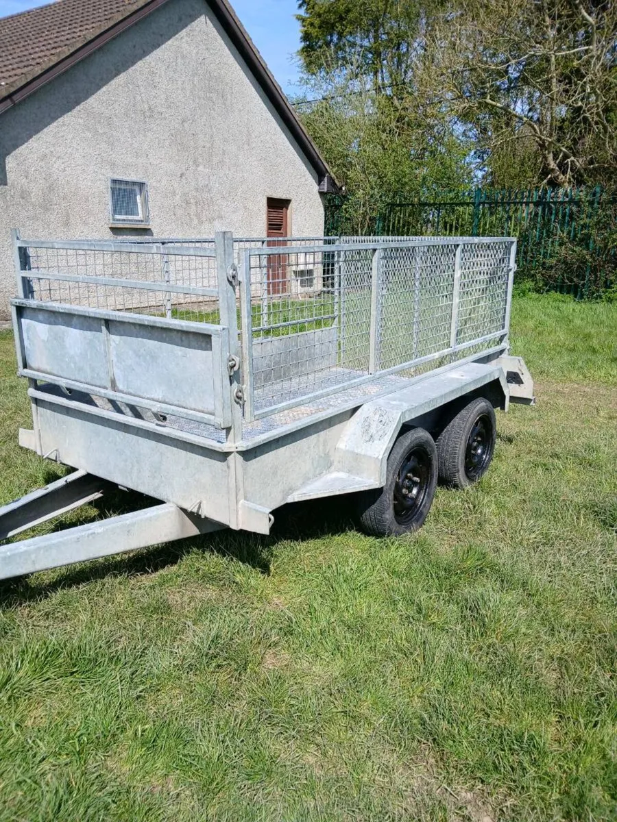 Galvanized trailer 8ft 3 by 4ft 3 - Image 1