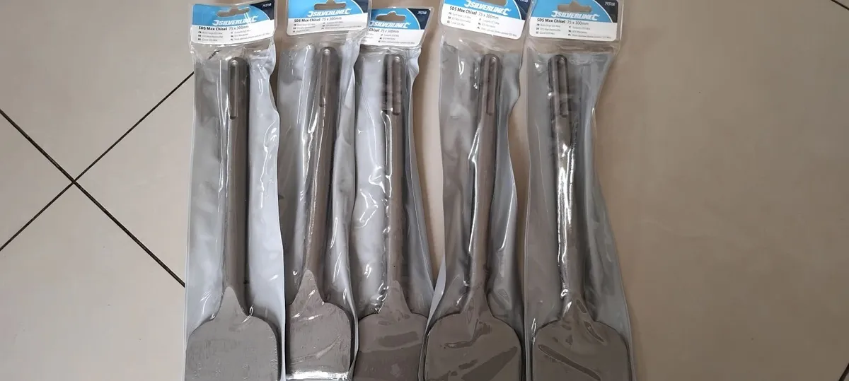 SilverLine Sds Max Chisels 75mm x 300mm - Image 4