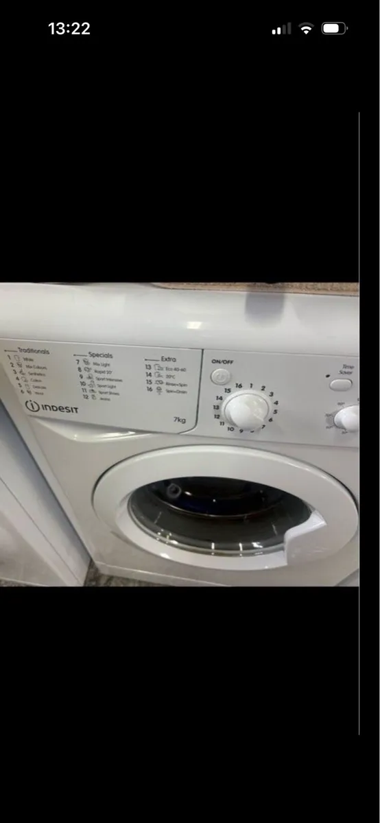 Indesit 7kg washing machine - Image 3