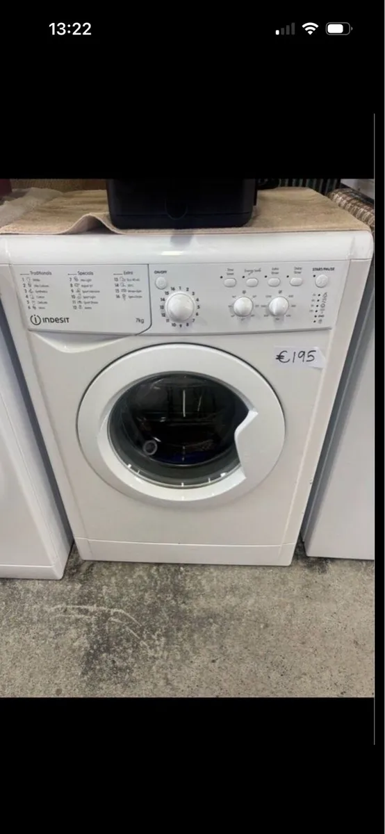 Indesit 7kg washing machine - Image 1