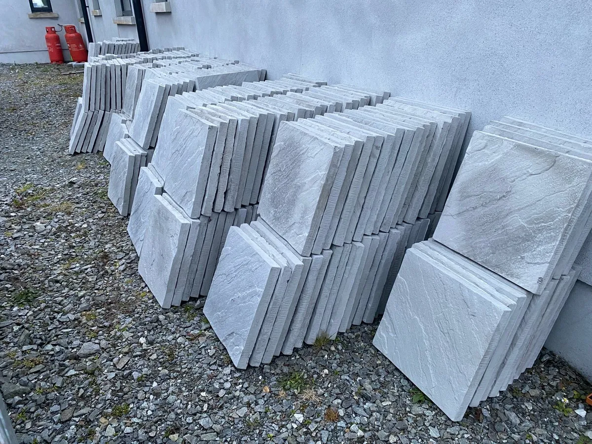 Yorkstone concrete paver 450mm sq - Image 3