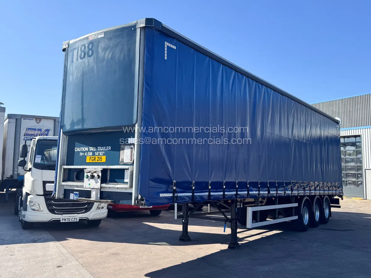 2019 LAWRENCE DAVID CURTINSIDE TRAILER - Image 1