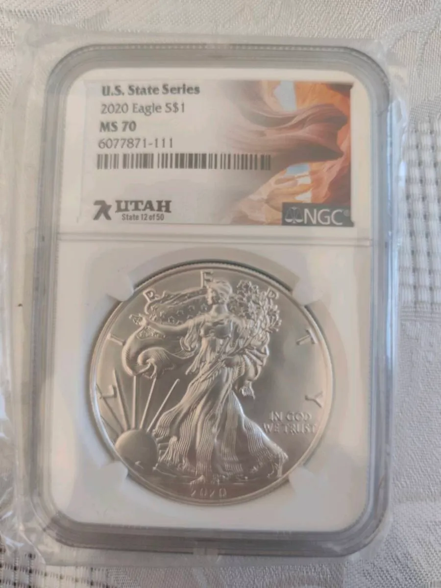 2020 NGC graded MS70 American Silver coin 1oz coin - Image 3