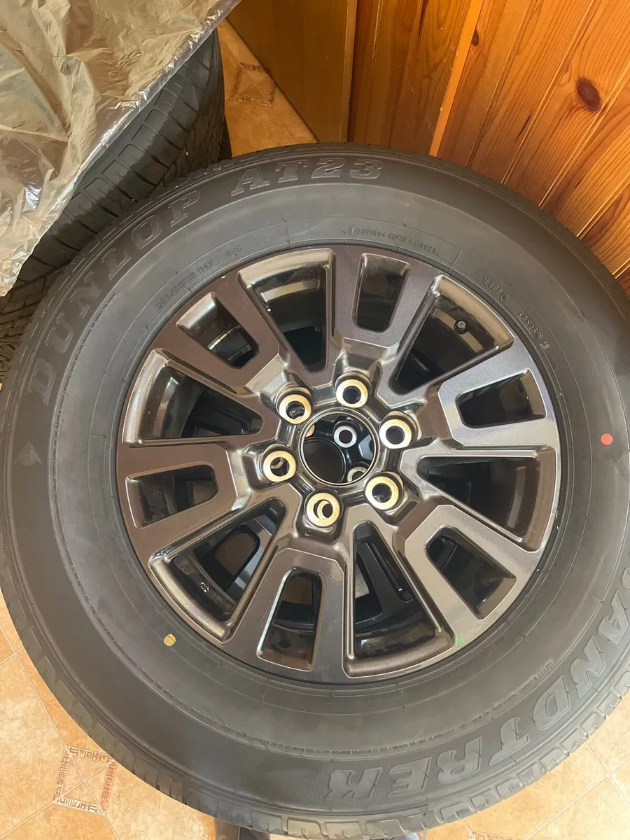New Toyota Land Cruiser wheels and tyres - Image 2