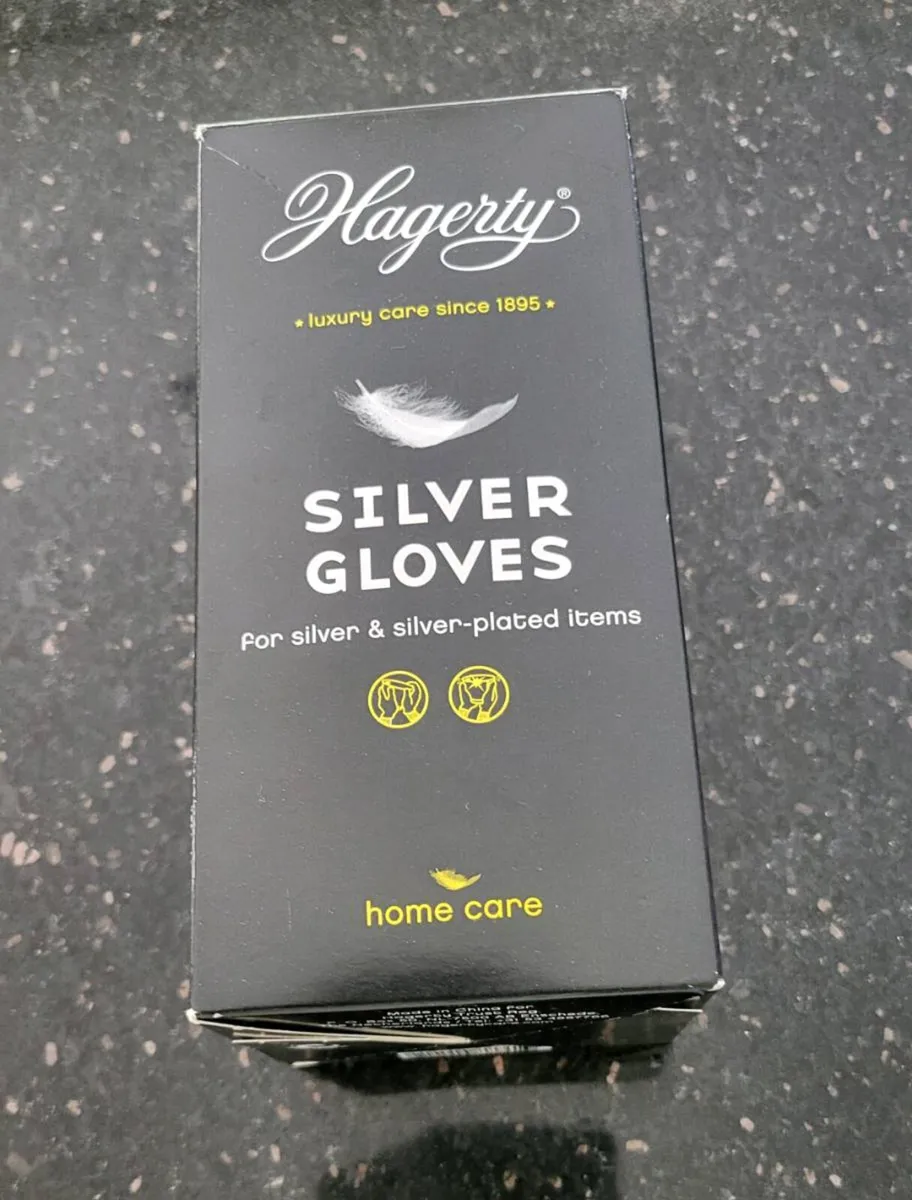 Silver cleaning gloves, - Image 1