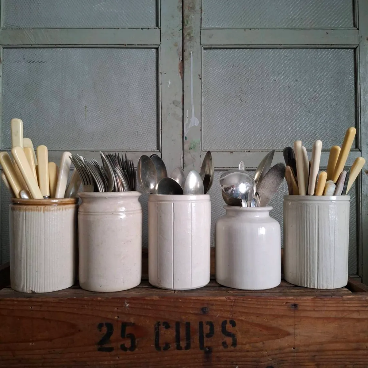 Marmalade Jars & Mustard Pot - Image 1