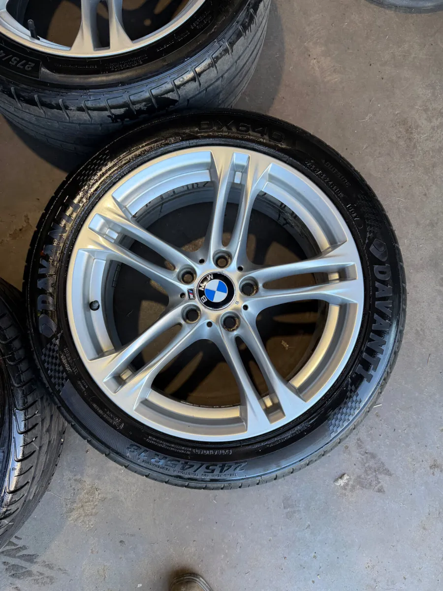 18inch BMW F10 5 series alloys - Image 2
