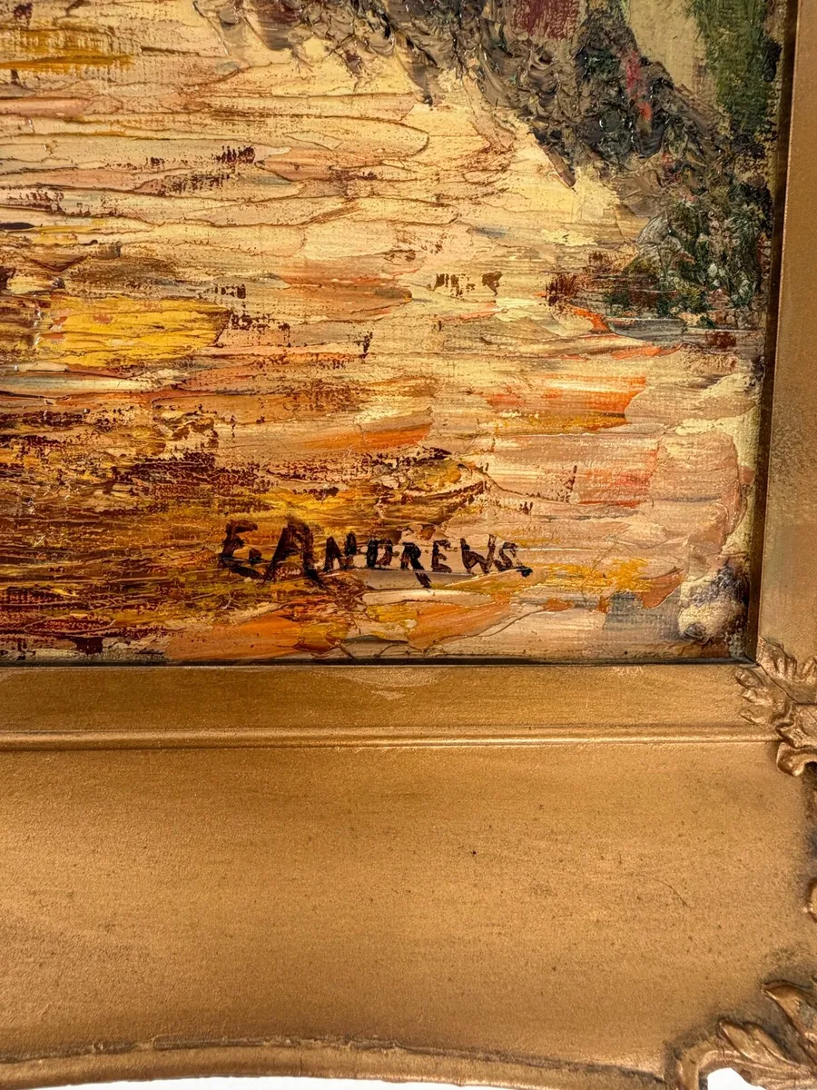 Framed Oil Painting - Image 2