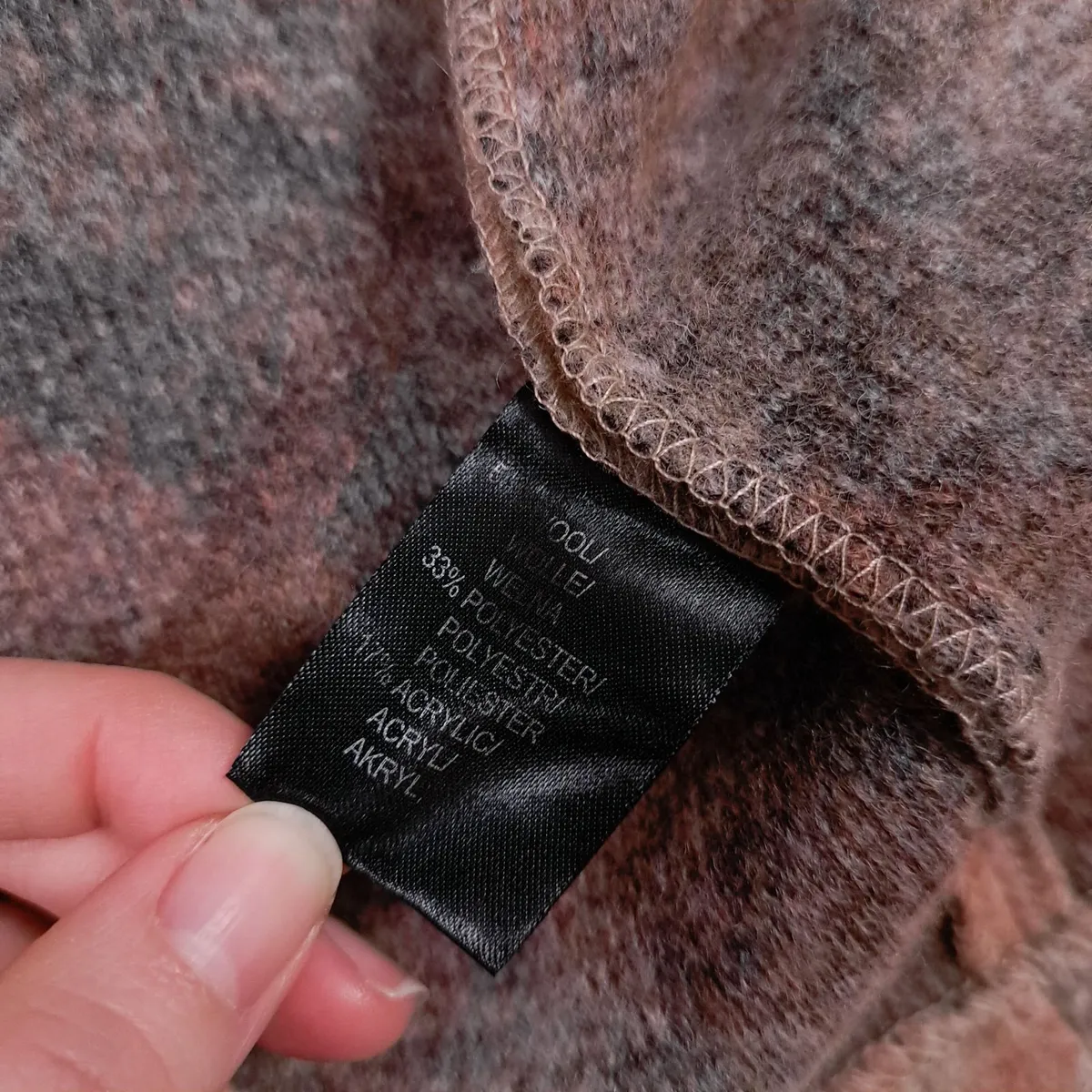 Kew 159 Vintage Orange Plaid Duffle Coat 12UK - Image 4