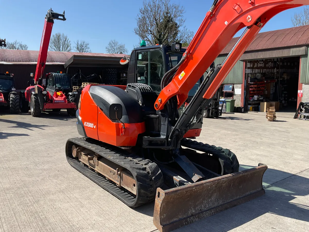 Kubota KX080-4 - Image 4