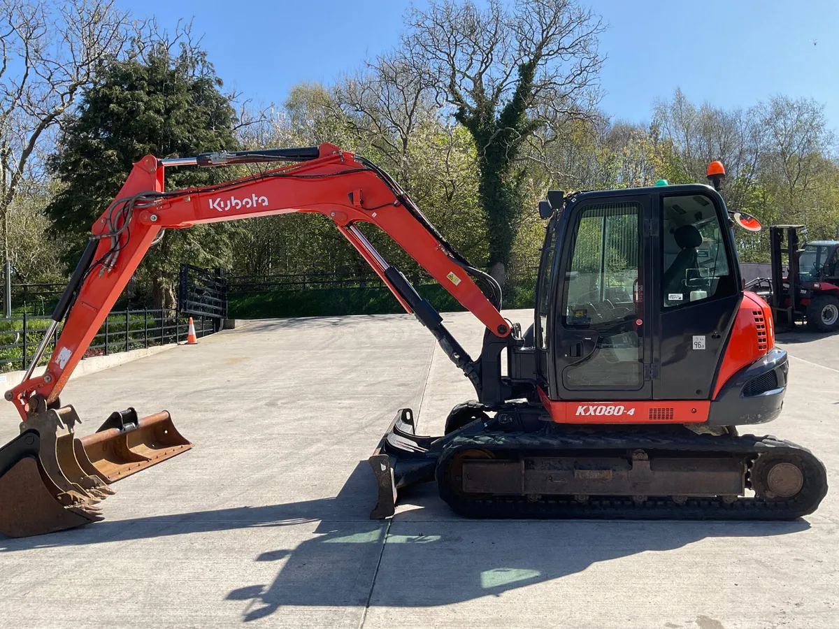 Kubota KX080-4 - Image 1