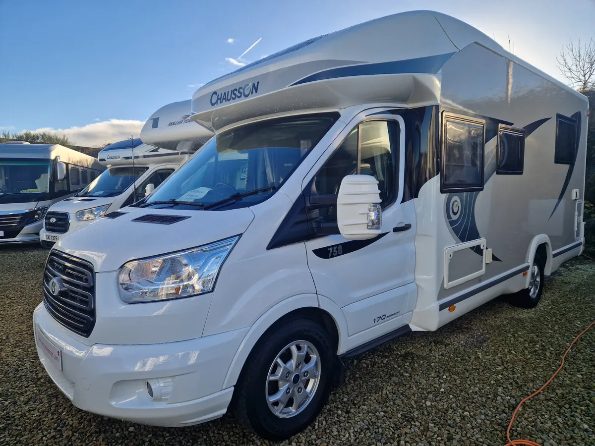 ROI REGISTERED 2019 Chausson 758 Auto Fixed Bed - Image 1