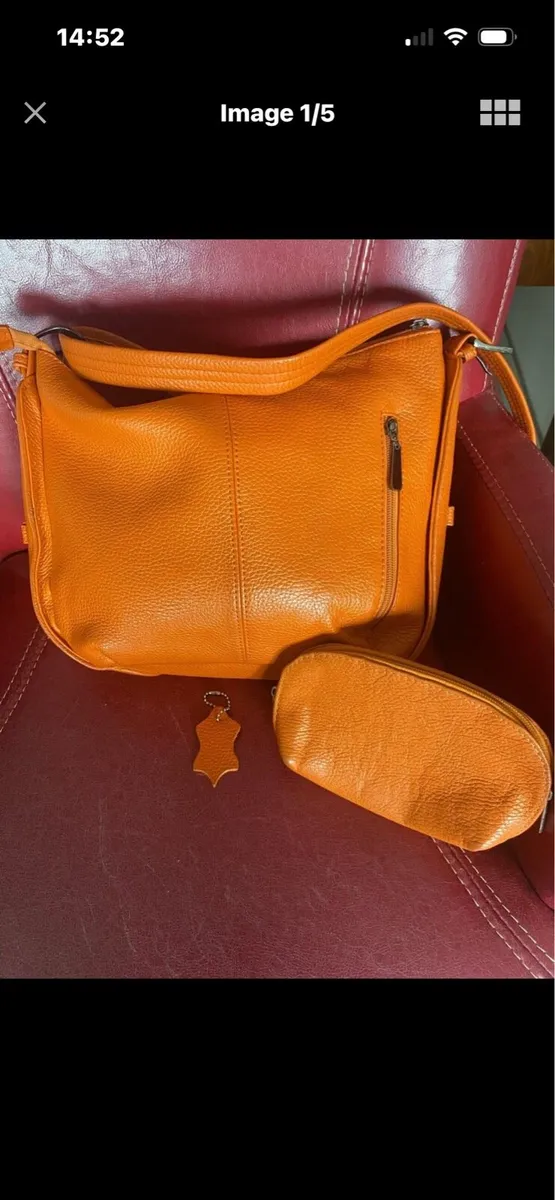 Quality Leather shoulder Bag & Purse - Image 1