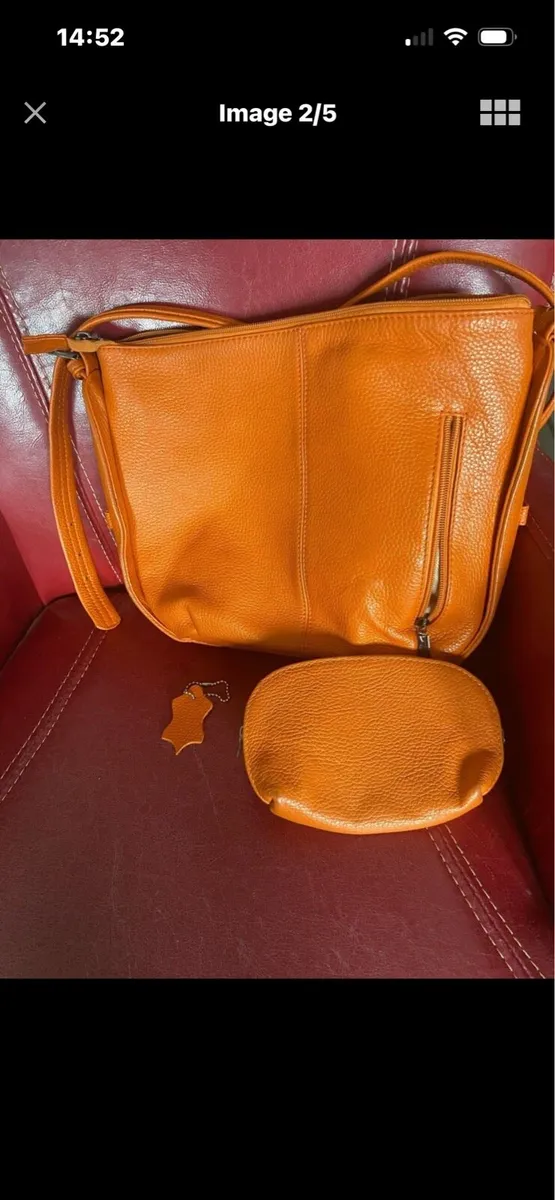 Quality Leather shoulder Bag & Purse - Image 2