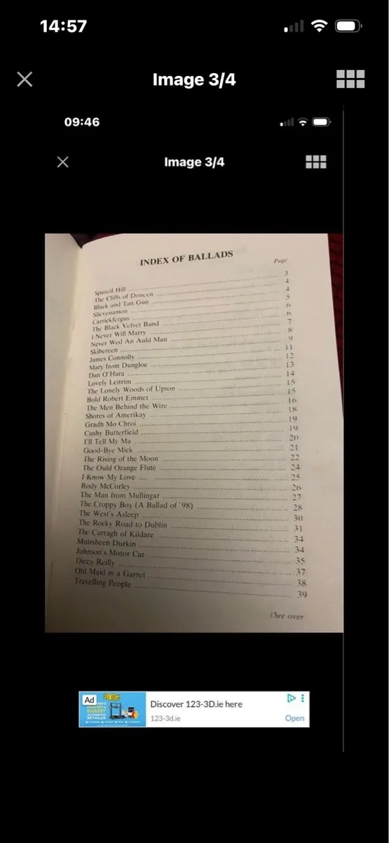 Select Irish Ballads Book - Image 3
