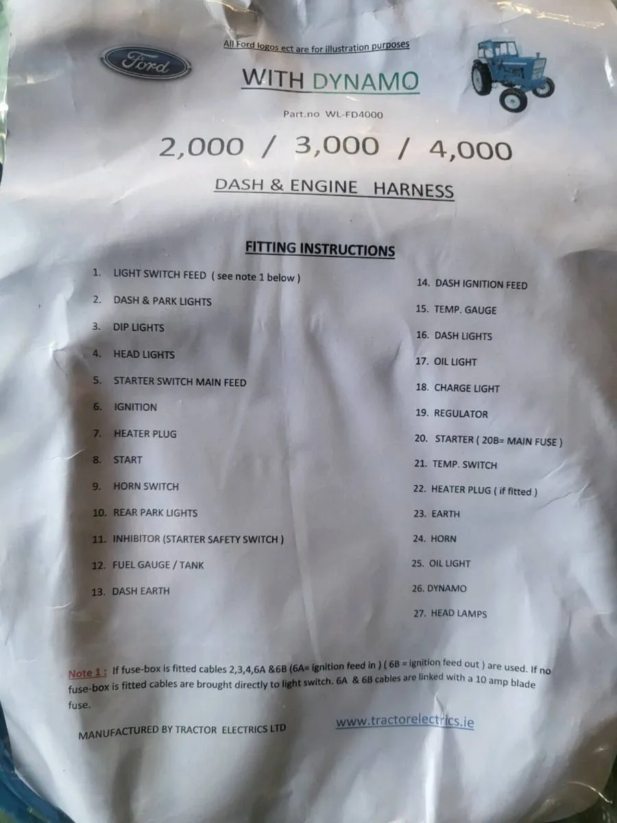 FORD WIRING HARNESS - Image 2