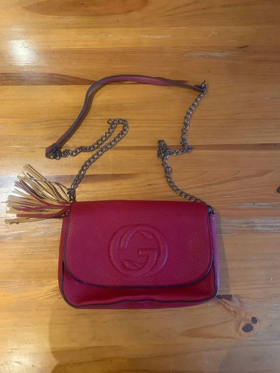 Red Crossbody Handbag - Image 1