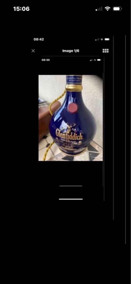 Vintage Glenfiddich Ancient Reserve Decanter Lamp - Image 2