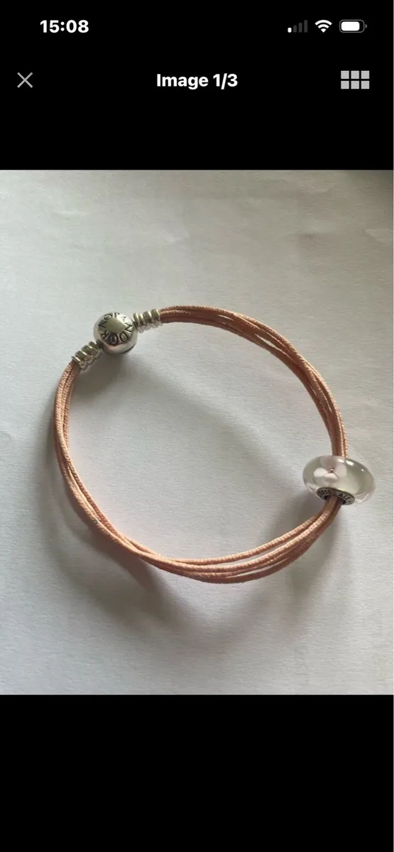 Vintage Pandora Charm Bracelet - Image 1