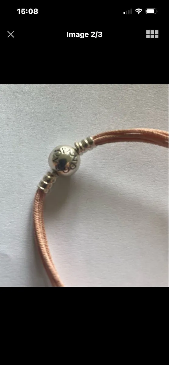 Vintage Pandora Charm Bracelet - Image 2
