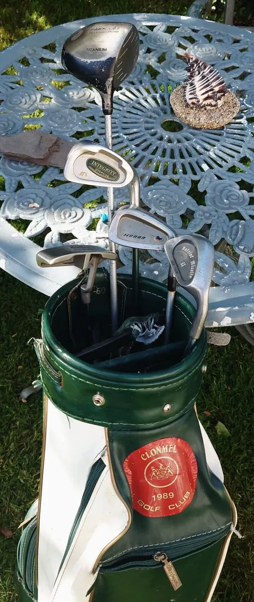 golf club set with bag - Image 2