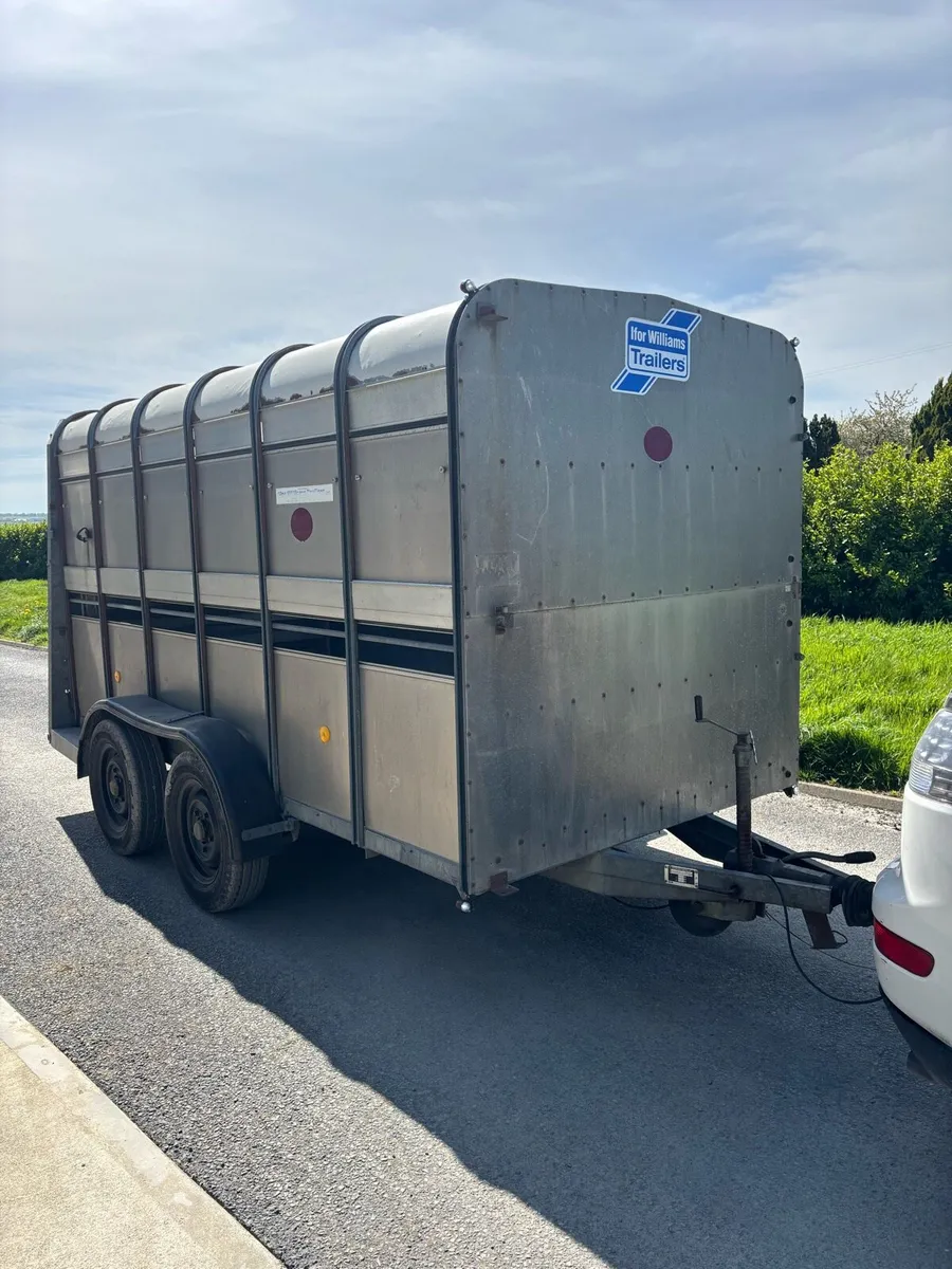 12x6 Ifor Williams cattle box - Image 1