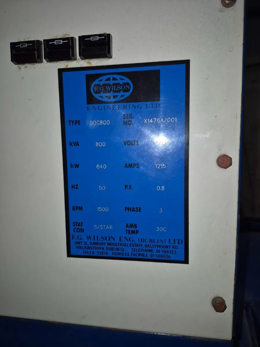 F G Wilson Generators - Image 4