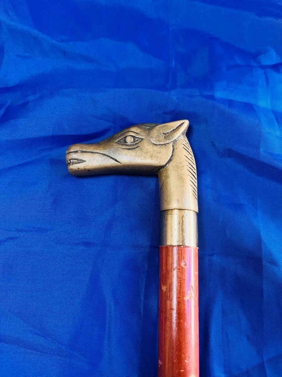 Walking stick with brass handle - Image 3