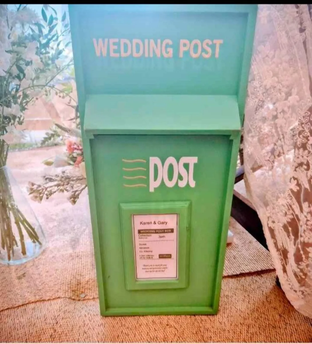 Wedding Postbox to Hire Waterford