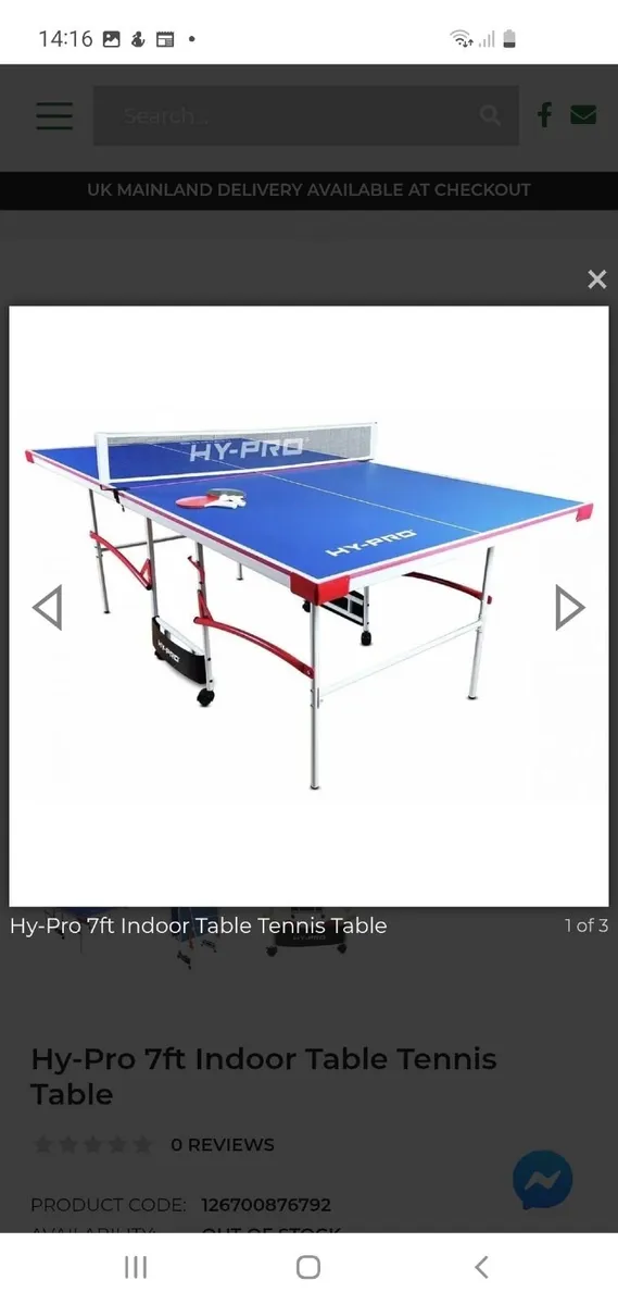 Table Tennis Table - Image 2