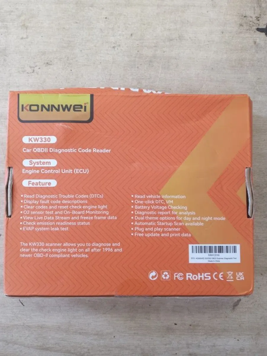 Konnwei KW330 diagnostic scanner - Image 4