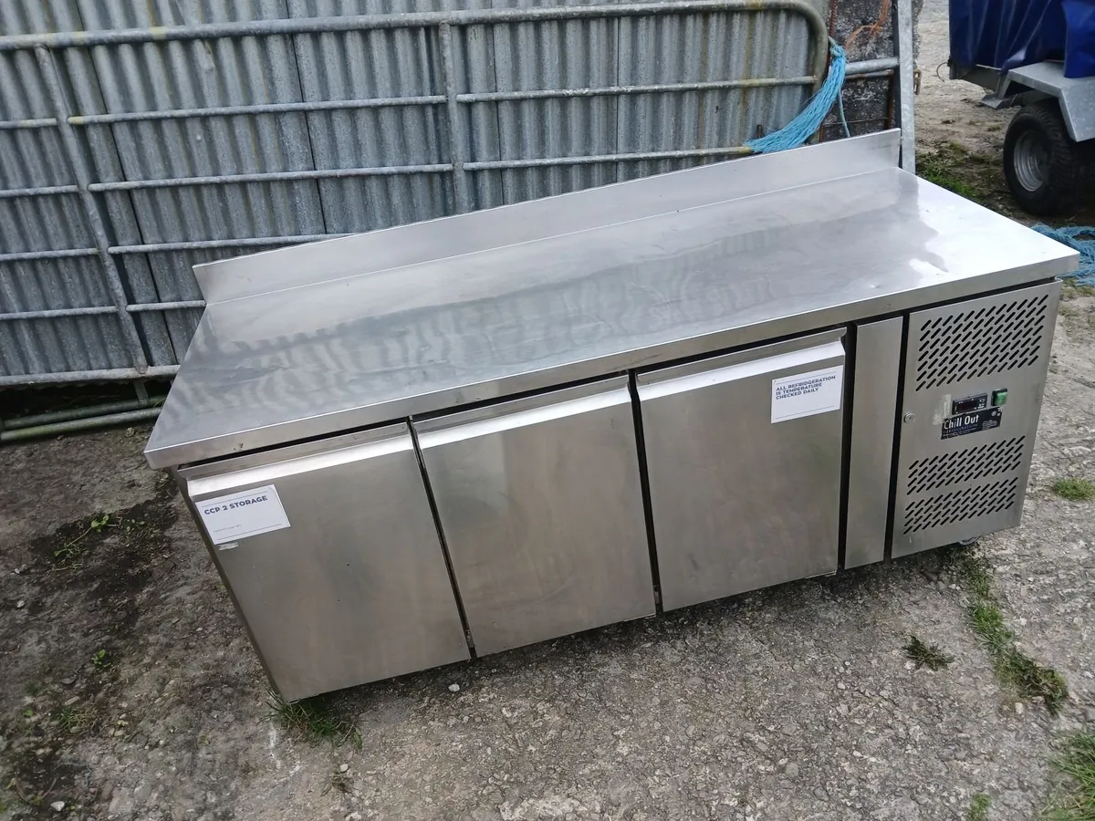 Stainless steel fridge cabbinet delivered - Image 2