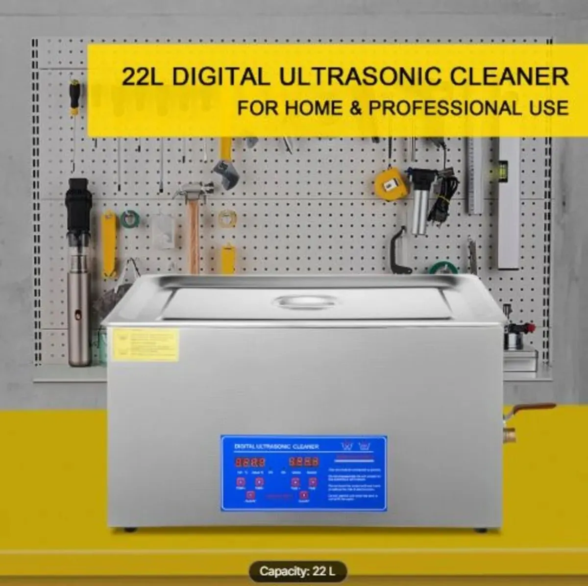 22L Ultrasonic Cleaner Machine Digital Heater - Image 3