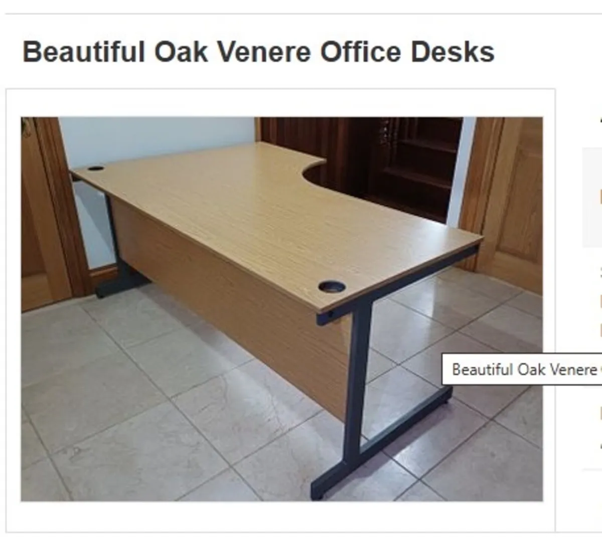 Cheap Office Furniture MESSAGE FOR PRICES - Image 1