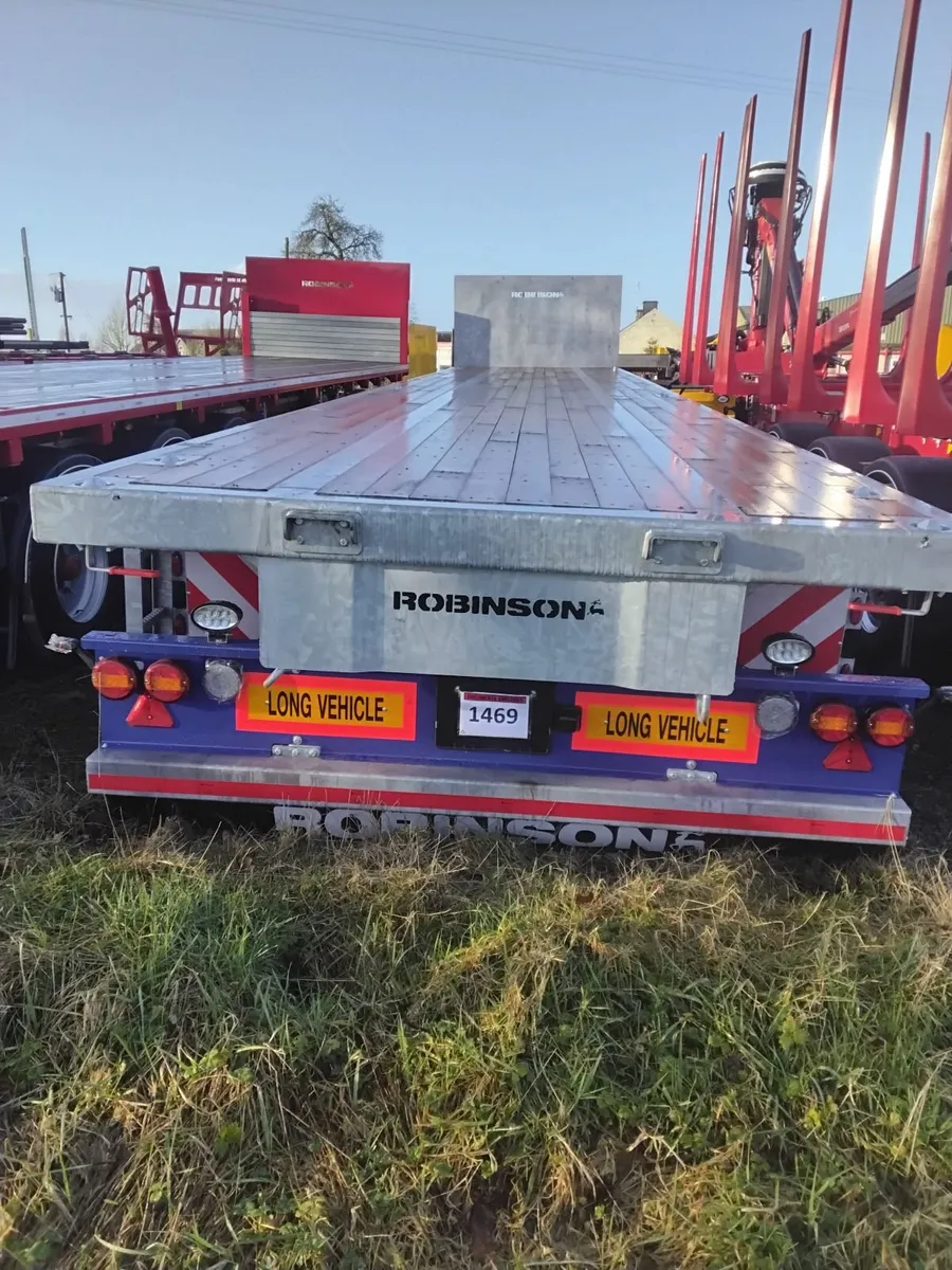 Robinson GALVANIZED Platform Flat Trailer - Image 3
