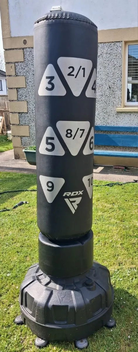 RDX Standing punch bag with targets - Image 3