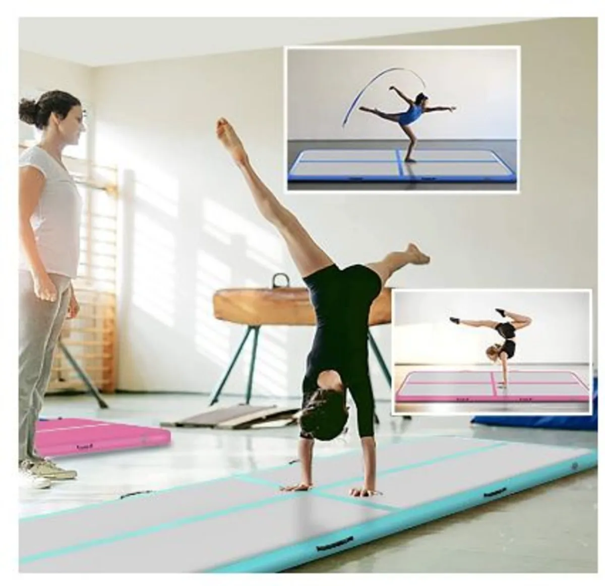 Gymnastics Tumbling Mats Safe Exercise Practice - Image 3
