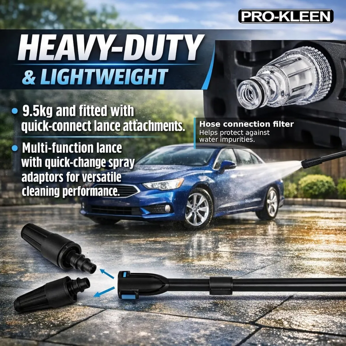 Pressure Washer Electric Power Jet Wash Portable - Image 4