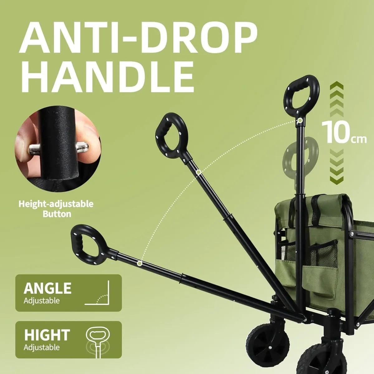 120l Festival Trolley on Wheels 225kg/500lbs - Image 3