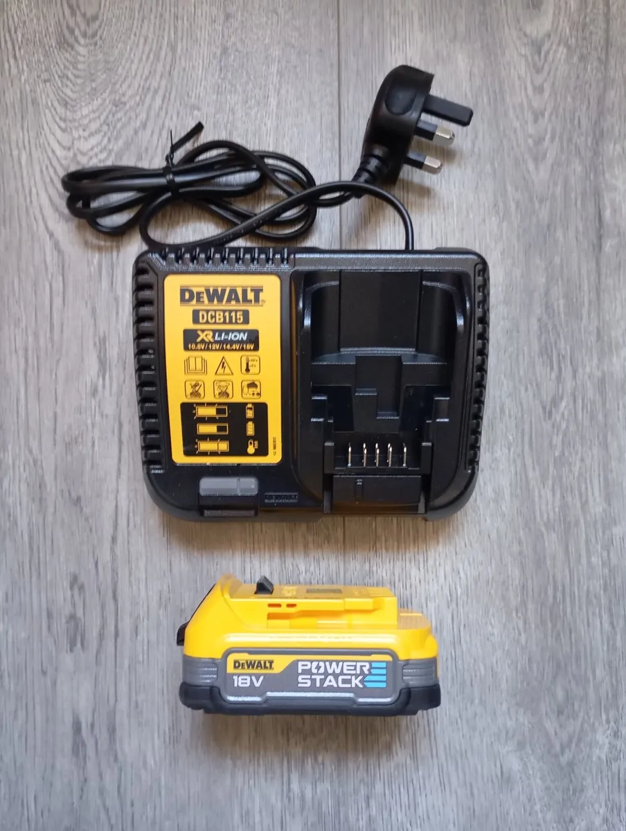 DeWalt Powerstack Battery and Charger