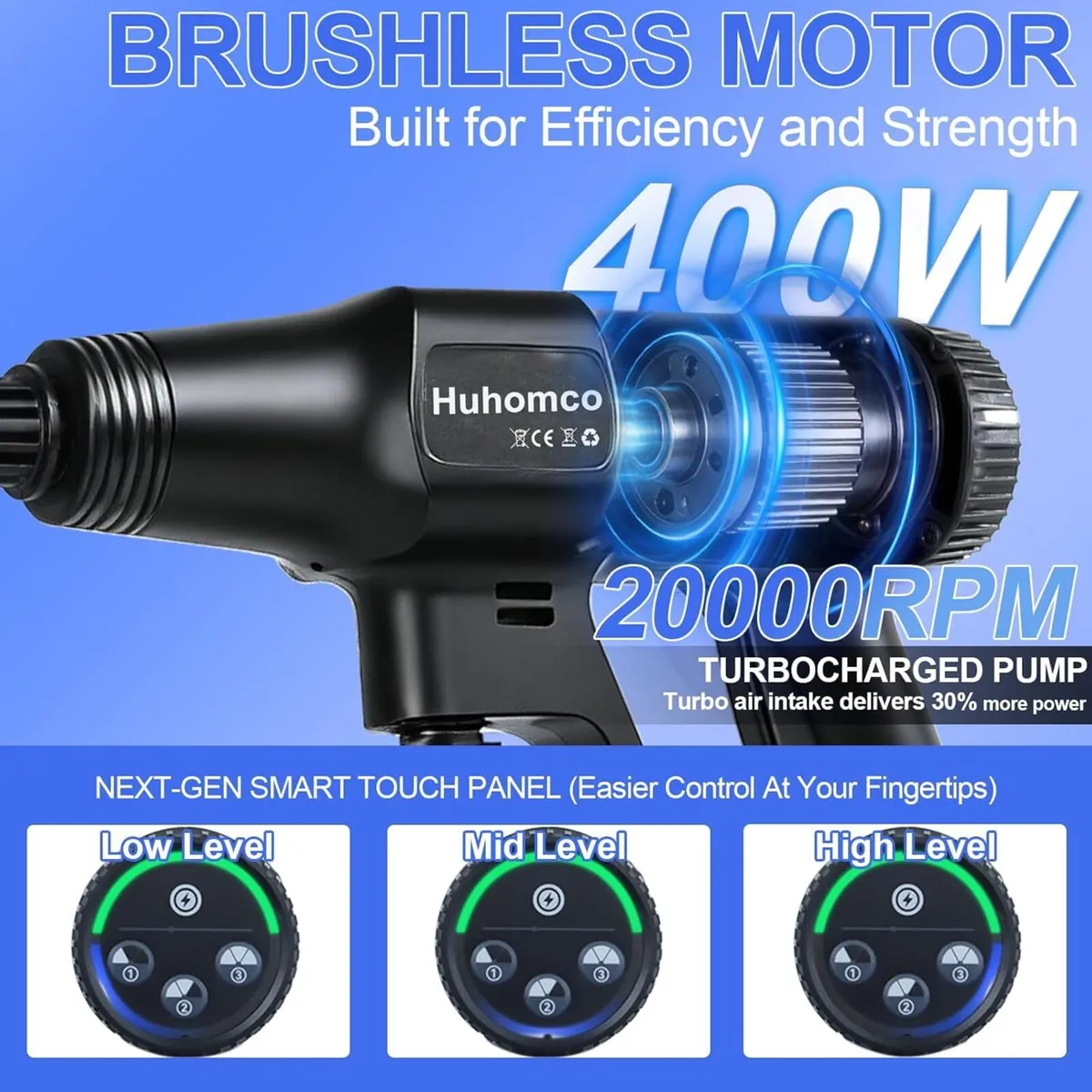 Cordless Pressure Washer Battery Powered 82 Bar - Image 3