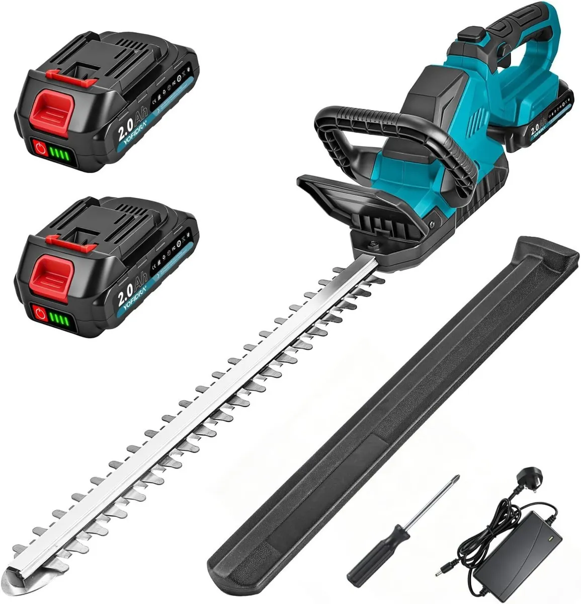 Cordless Hedge Trimmer 20 Dual-Action Electric - Image 1