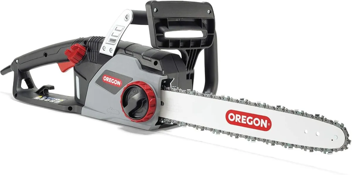 2400W Powerful Corded Electric Chainsaw with - Image 1