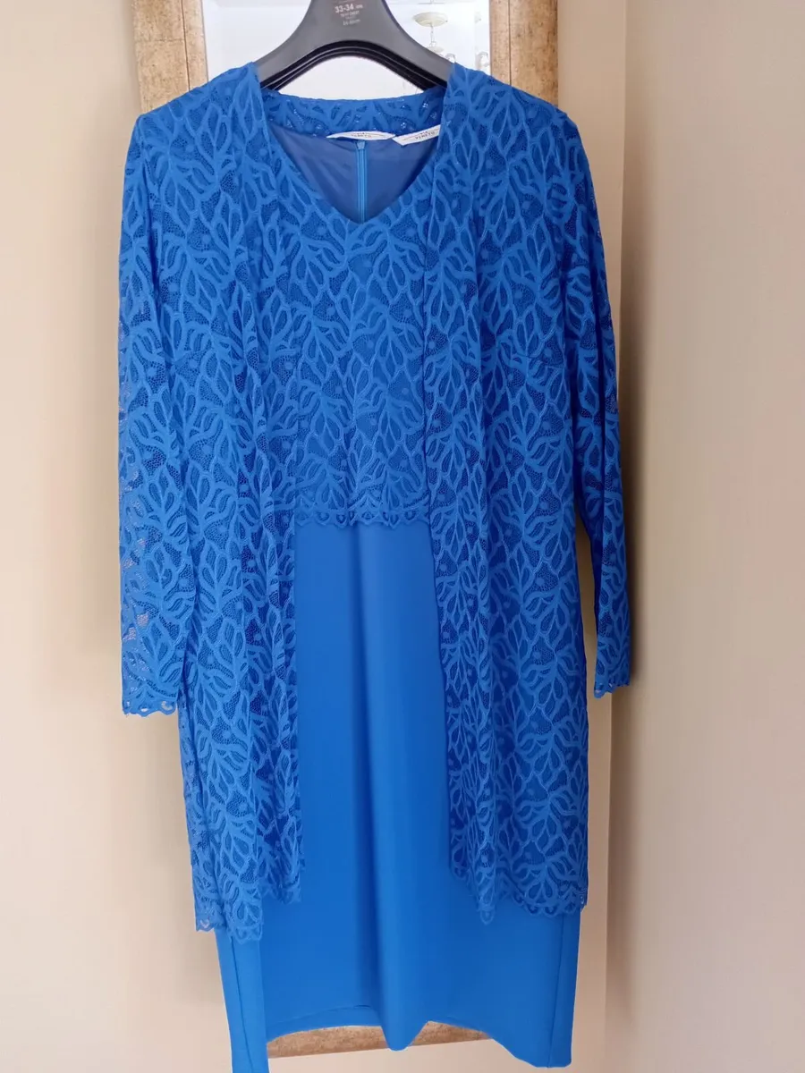 VIA VENETO DRESS  & JACKET. 18. WORN ONCE. - Image 1