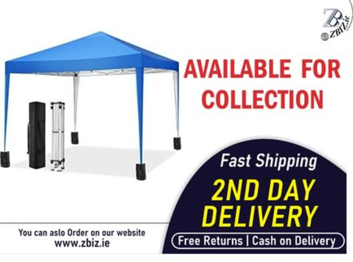 Gazebo 3x3m Outdoor Waterproof UV Protection - Image 1