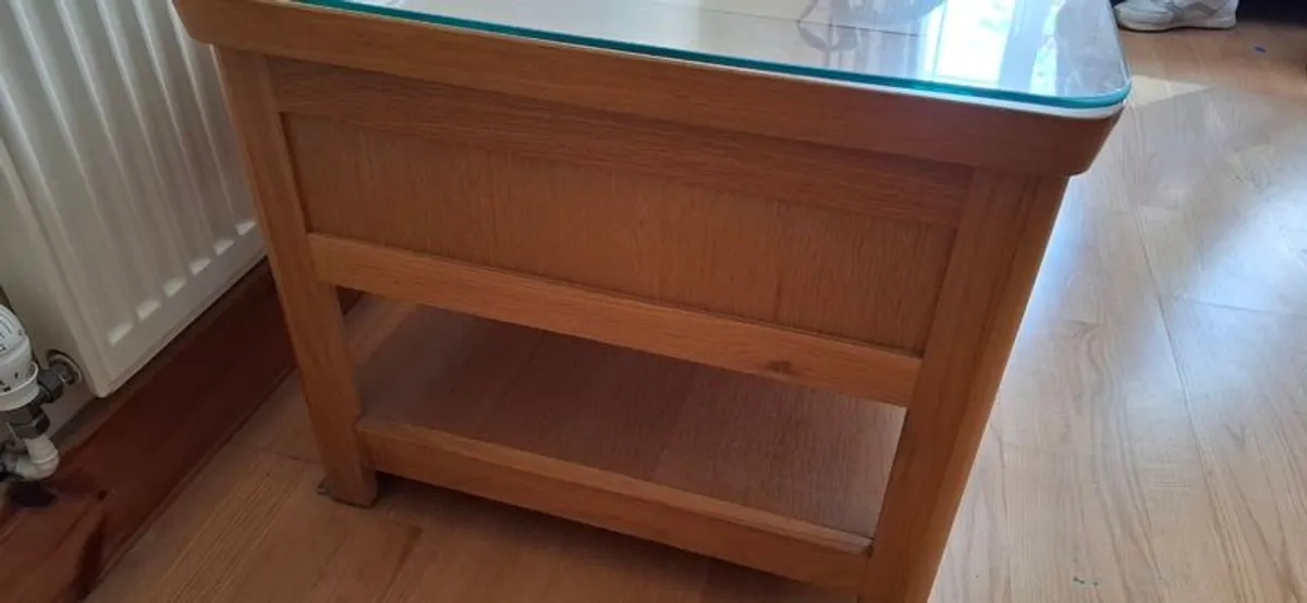 Solid Oak Coffee Table - Image 3